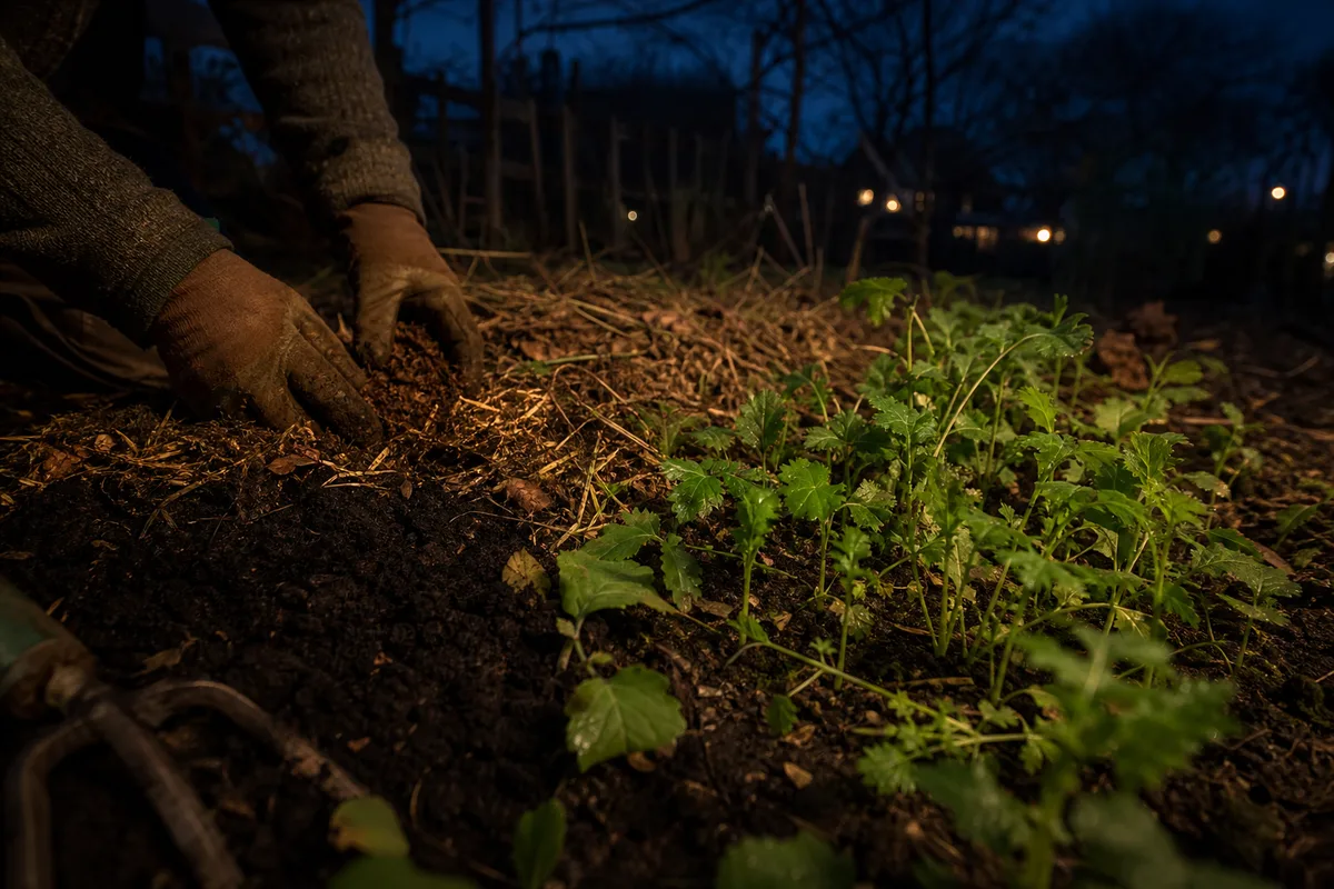 Boden im Garten aufbauen: Humus, Mulch und Gründüngung