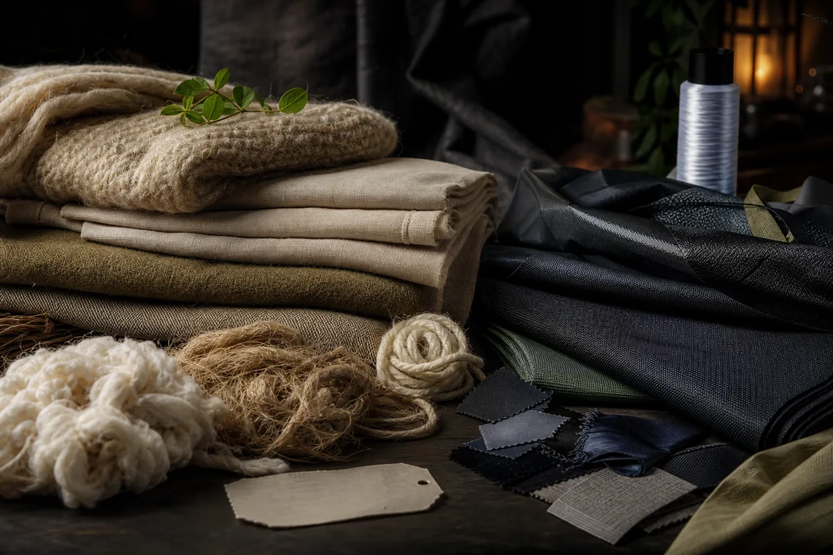 Naturfasern und Kunstfasern: was die Materialangabe wirklich bedeutet